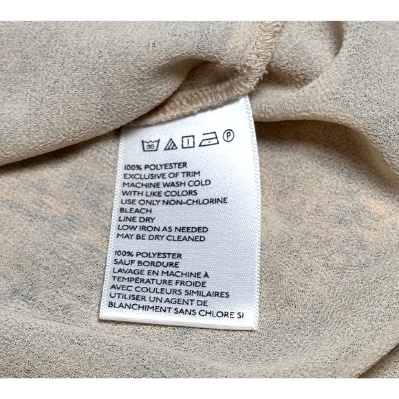 Ecote Flowy Peach Gray Watercolor Snakeskin Bronze Studded Boho Tank Top Medium - Picture 7 of 7